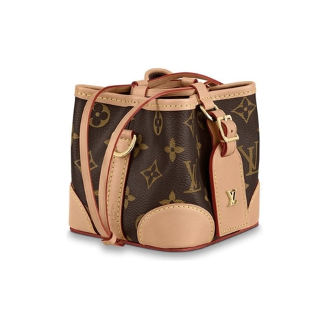 TÚI LOUIS VUITTON BUCKET BAG TOP QUALITY MÀU NÂU