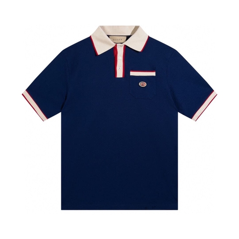 ÁO GUCCI POLO SHIRT BLUE