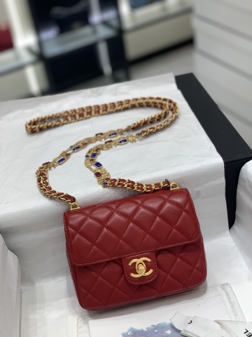 TÚI Chanel 22B Mini Red đỏ
