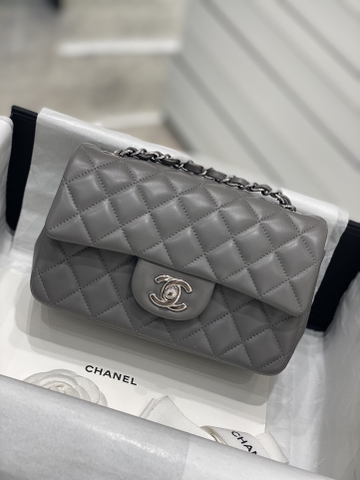 TÚI CHANEL CF 20 BODIN JOYEUX GREY DA HAAS