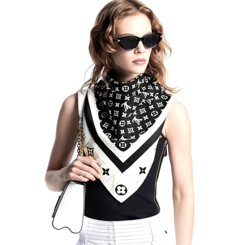 KHĂN LOUIS VUITTON TOP QUALITY AAA SILK