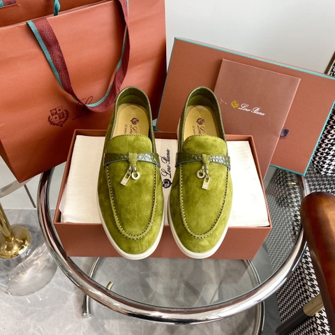 GIÀY LORO PIANA SUMMER WALK PHỐI DA CÁ SẤU TOP QUALITY SHOES AAA(LIÊN HỆ ĐỂ ĐƯỢC GIÁ TỐT NHẤT)