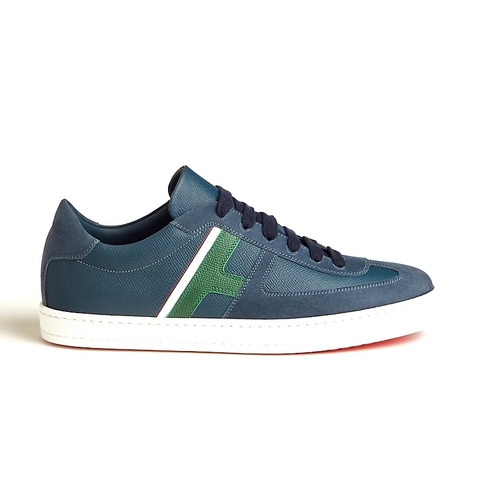 GIÀY HERMES Boomerang sneaker Multicolore Bleu Céleste