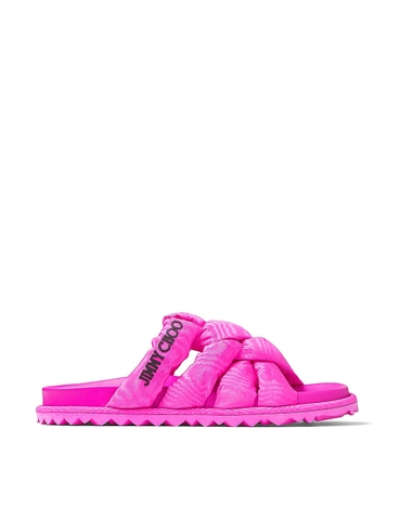 GIÀY JIMMY CHOO Kes plaited woven sandals