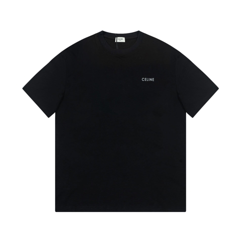 ÁO CELINE T SHIRT BLACK MÀU ĐEN