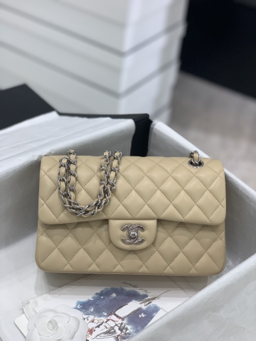 TÚI CHANEL CF 23 BODIN JOYEUX CREAM DA HAAS SILVER
