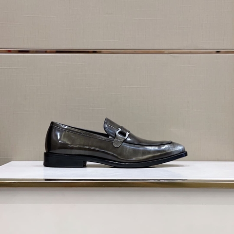 GIÀY SALVATORE FERRAGAMO LOAFER BLACK TOP QUALITY SHOES AAA