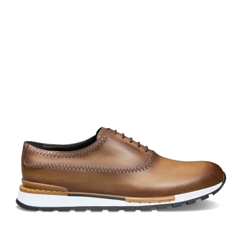 GIÀY BERLUTI Fast Track Leather Sneaker Duna