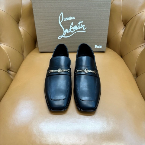 GIÀY CHRISTIAN LOUBOUTIN LOAFER HIGH TOP QUALITY SHOES AAA