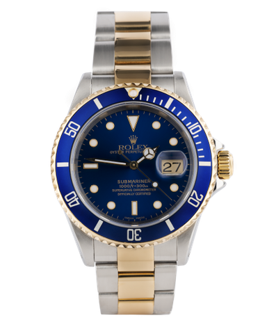 Đồng hồ Rolex Submariner Date Demi Blue Dial