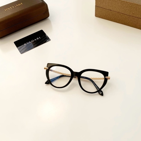 Kính BVLGARI ACETATE FRAME HIGH CLASSY AAA KÍNH QUANG HỌC