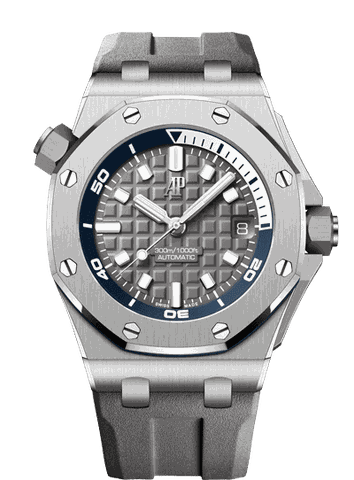 Đồng hồ Ademars Piguet Royal Oak Offshore Diver mặt số màu xám