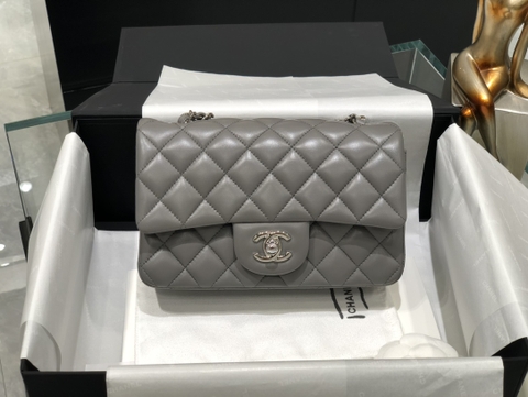 TÚI CHANEL CF LAMBSKIN GREY DA HAAS 20