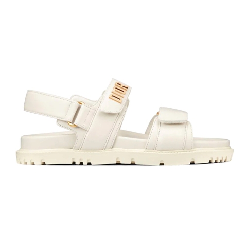 DÉP SANDAL DIOR Dioract Sandal White Lambskin