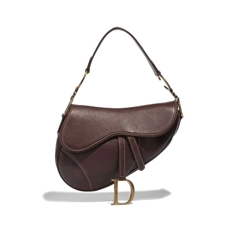 TÚI Dior Saddle Medium Calf Brown