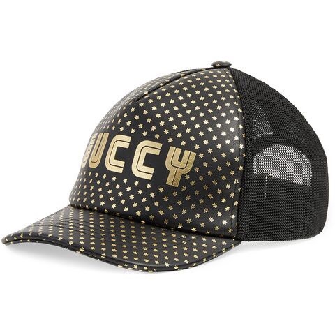 MŨ LƯỠI TRAI GUCCY LOGO PRINT