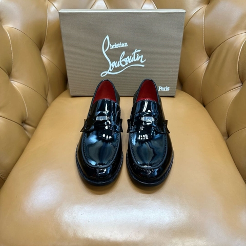 GIÀY CHRISTIAN LOUBOUTIN LOAFER HIGH TOP QUALITY SHOES AAA