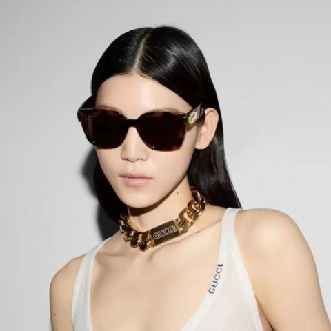 Kính GUCCI GG ACETATE FRAME HIGH CLASSY AAA MÀU TITAN