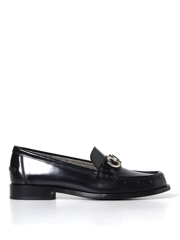 GIÀY SALVATORE FERRAGAMO Black loafer shoes