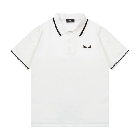 ÁO FENDI POLO SHIRT WHITE MÀU TRẮNG