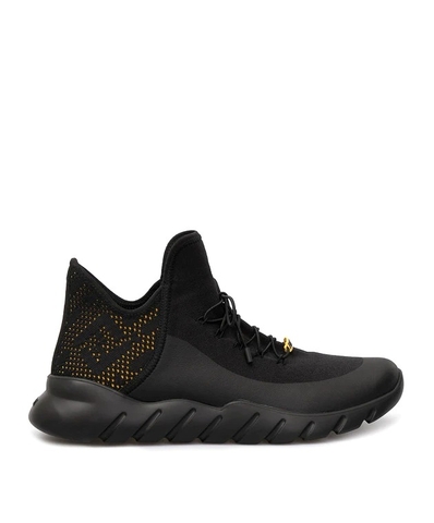 GIÀY FENDI BLACK FF SNEAKERS