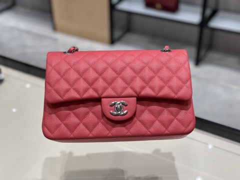 TÚI CHANEL CF 25 CAVIAR PINK DA HAAS