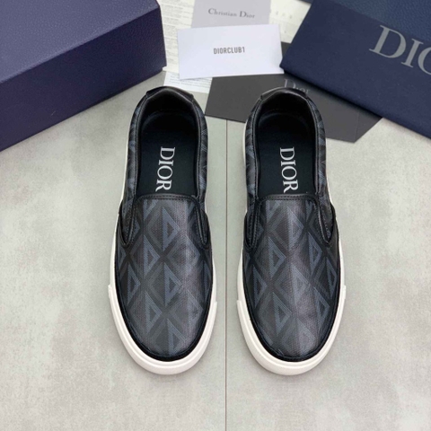 GIÀY CHRISTIAN DIOR LEATHER SLIP ON SHOES AAA