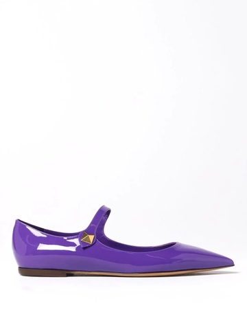 GIÀY VALENTINO GARAVANI Violet ballet flats