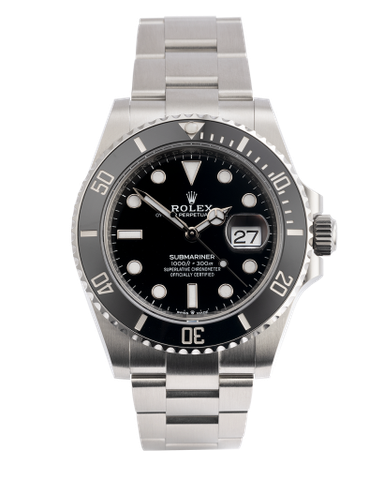 Đồng hồ Rolex Submariner Black Dial mặt số màu đen