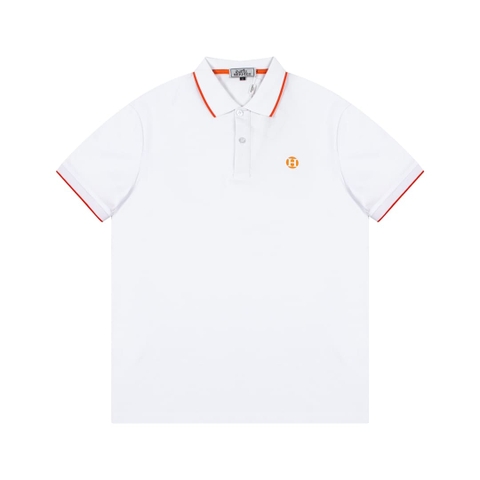 ÁO HERMES H POLO SHIRT WHITE MÀU TRẮNG