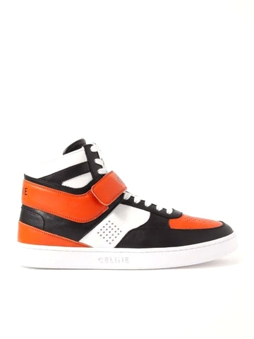 GIÀY CELINE HIGH TOP SNEAKER ORANGE BLACK