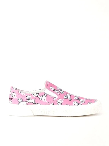 GIÀY CELINE SLIP ON PRINTED CANVAS
