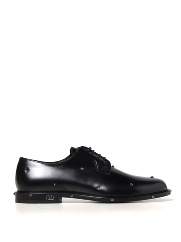 GIÀY VALENTINO GARAVANI Black brogue shoes