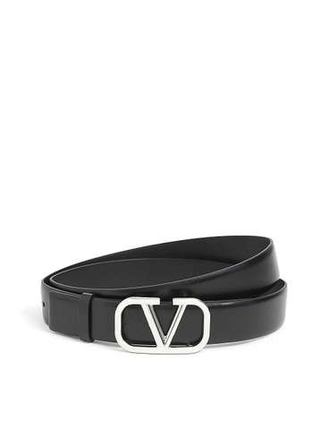 DÂY LƯNG VALENTINO GARAVANI V-logo leather belt