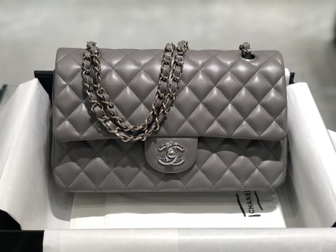 TÚI CHANEL CF 25 LAMBSKIN GREY DA HAAS