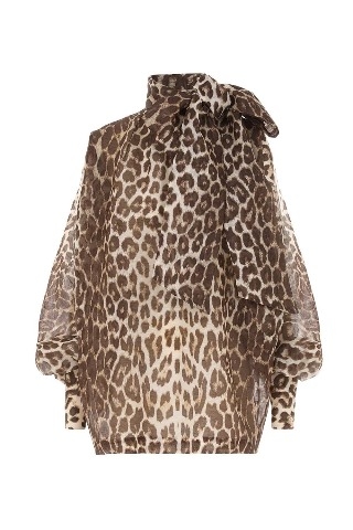 ÁO ZIMMERMANN LEOPARD PRINT LONG PARTY High Classy