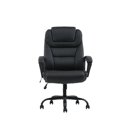 GHẾ VĂN PHÒNG LƯNG CAO DA ĐEN EQ5022