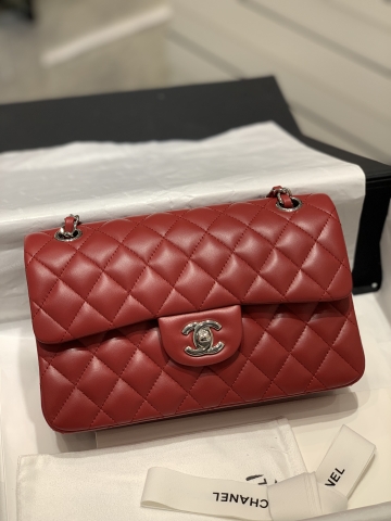 TÚI CHANEL CF 23 BODIN JOYEUX RED DA HAAS SILVER