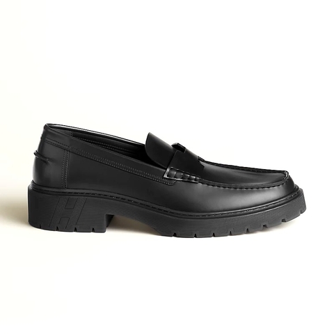 GIÀY HERMES Gentle loafer Noir