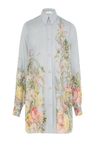 ÁO SƠ MI ZIMMERMANN FLORAL PARTY High Classy