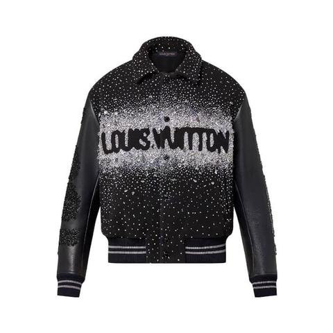 ÁO LOUIS VUITTON BOMBER TOP QUALITY AAA UNISEX LEN CỪU