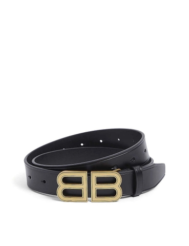 DÂY LƯNG BALENCIAGA Hourglass monogram-buckle belt