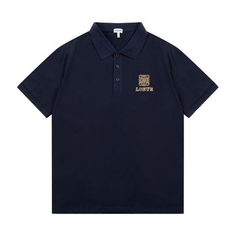ÁO LOEWE POLO SHIRT BLUE MÀU XANH