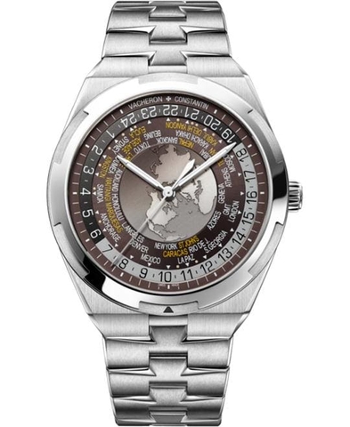 Đồng hồ Vacheron Constantin Overseas World Time mặt số màu chocolate