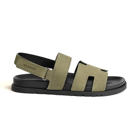 DÉP HERMES Genius sandal Vert Toundra