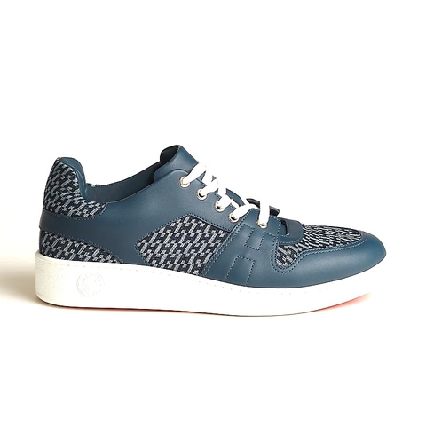 GIÀY HERMES Free Sneaker Bleu Clair Bleu Céleste
