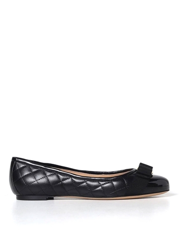 GIÀY SALVATORE FERRAGAMO Black ballet flats shoes