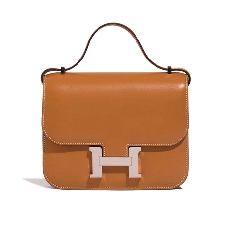 TÚI Hermès Constance 18 Butler Sable Naturel