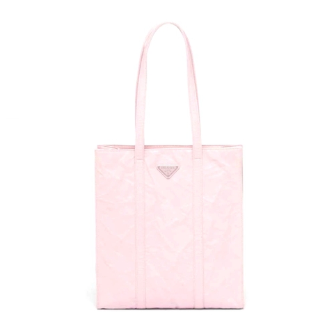 TÚI Prada Antique Nappa Leather Tote-Pink