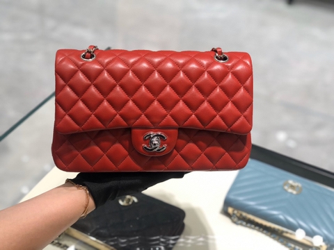TÚI CHANEL CF 25 LAMBSKIN RED DA HAAS